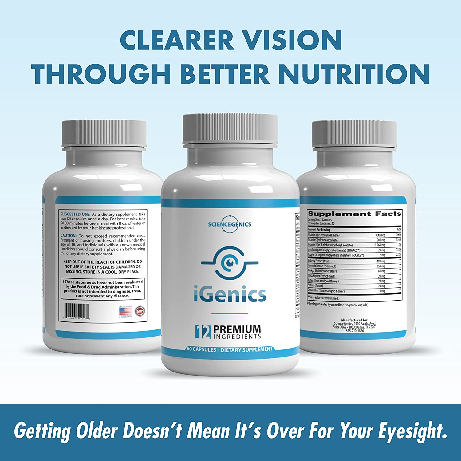 Igenics6 iGenics Vision Support Supplement – Eye Health & Visual Wellness - Image 8